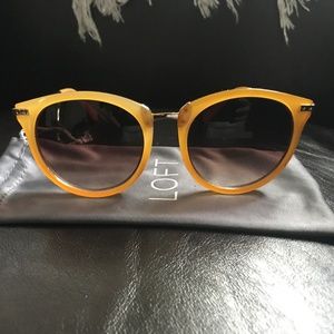 Yellow Festival Sunglasses with Case